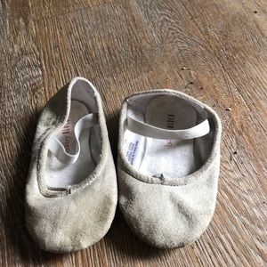Bloch Baby Ballet Slippers Shiny Gray